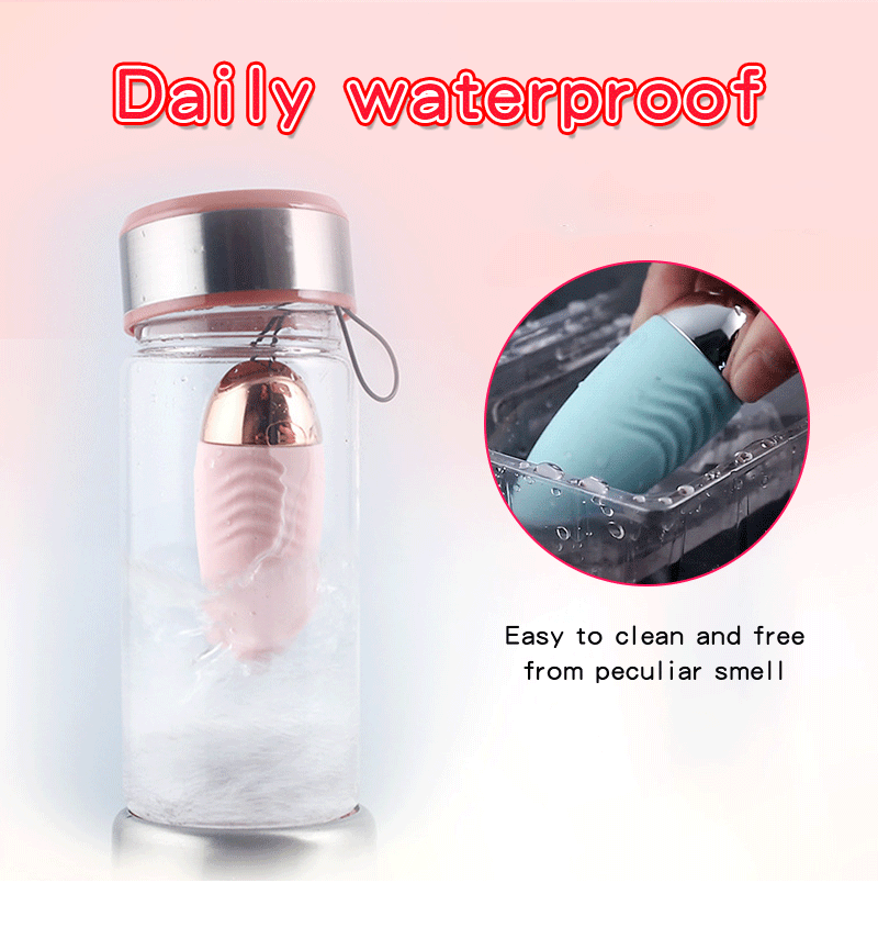 Silicone Vibrating Egg Wireless Remote Control Bullet Vibrators Vaginal Masturbation G Spot Stimulating Massager Women