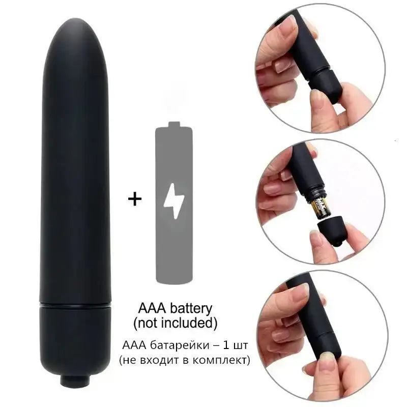 10 Speed Mini Bullet Vibrators Adult Female Dildo Clit Stimulation Sex Toys Vibrating Jump Egg G Spot Vagina Vibrator For Women - The Lady's Haven
