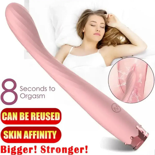 8 Seconds to Orgasm G-Spot Vibrator for Women Beginner Finger Shaped Vibes Nipple Clitoris Stimulator Sex Toys