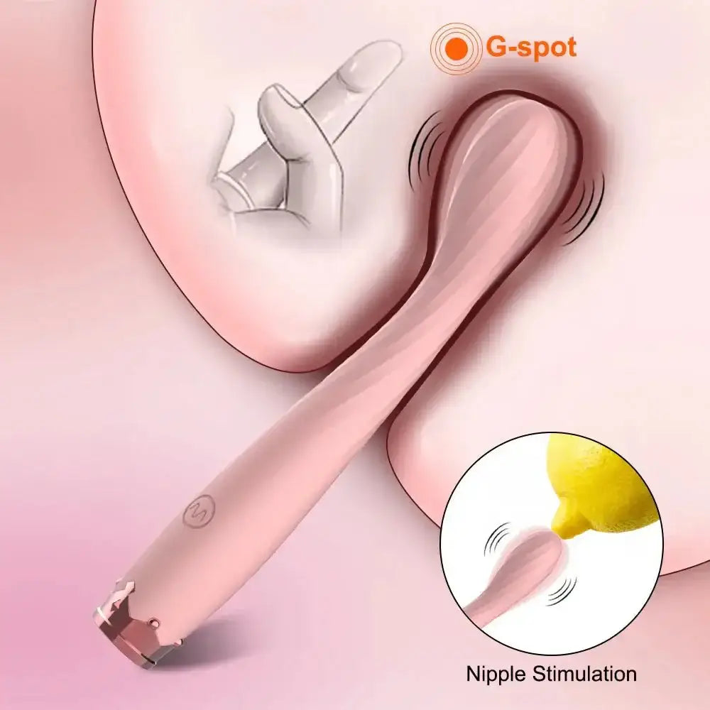 8 Seconds to Orgasm G-Spot Vibrator for Women Beginner Finger Shaped Vibes Nipple Clitoris Stimulator Sex Toys