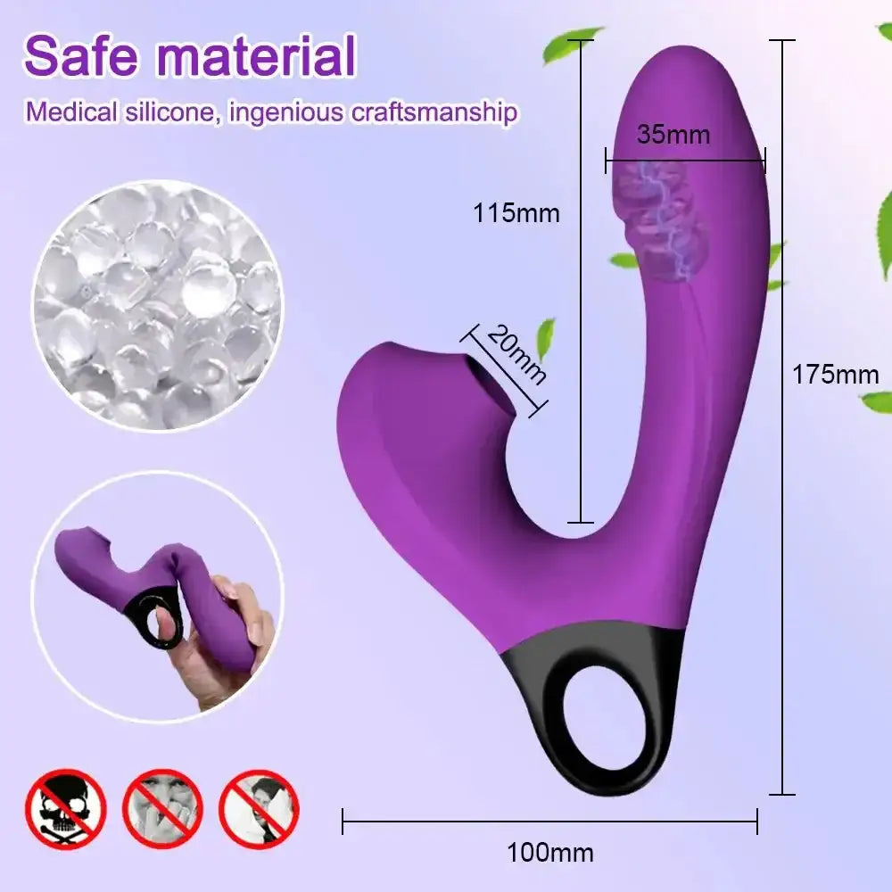 Clit Sucker Vibrator for Women Vagina G-Spot Vibrator Clitoris Stimulator Female Masturabtor Adult Goods Sex Toy