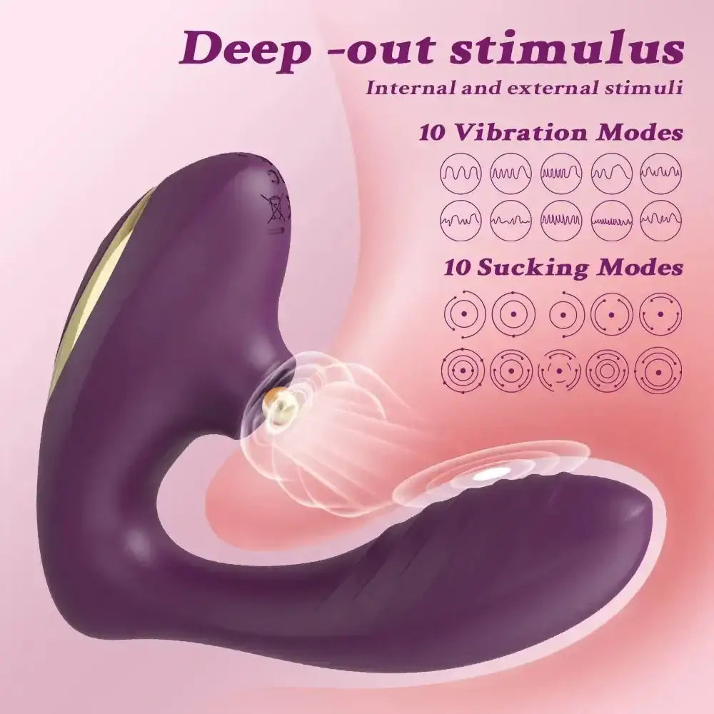 Clit Sucker Vibrator for Women Vagina G-Spot Vibrator Clitoris Stimulator Female Masturabtor Adult Goods Sex Toy
