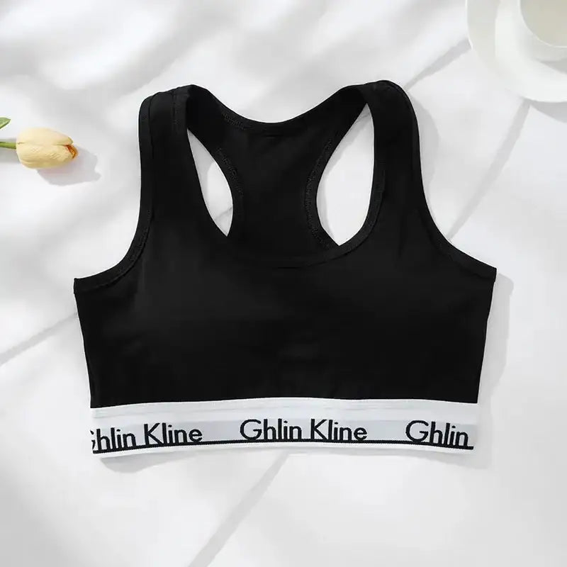 Kit Sports Bra Panty Set Body Shaped Sponge Pad Vest with Underwear - The Lady's Haven