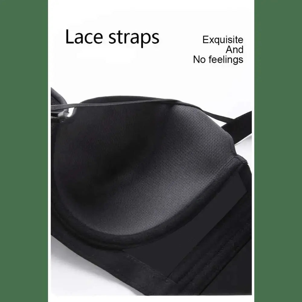 Large Size Seamless Lingerie for Women Thin and Sexy Bra Comfortable Top Up Push - up Anti Sagging Sports Breast Collection Bras - The Lady's Haven