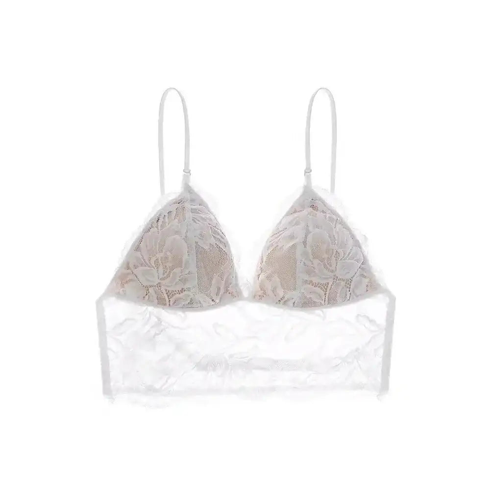 Musebree Women's Lace Embroidery Backless Sexy Bras Ladies Push Up Bra Comfortable Breathable Seamless Bra Women Beauty Back Bra - The Lady's Haven