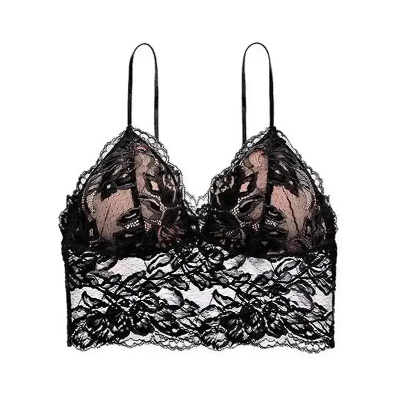 Musebree Women's Lace Embroidery Backless Sexy Bras Ladies Push Up Bra Comfortable Breathable Seamless Bra Women Beauty Back Bra - The Lady's Haven