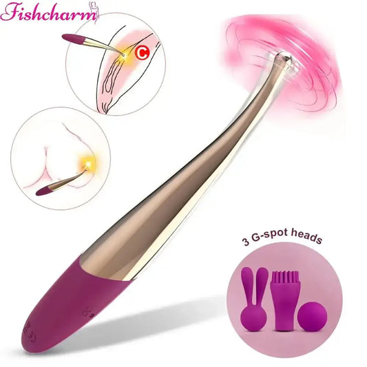 Powerful High Frequency Female G Spot Vibrators for Women Nipple Clitoris Stimulator Vagina Massager Masturbator Adult Sex Toys - The Lady's Haven