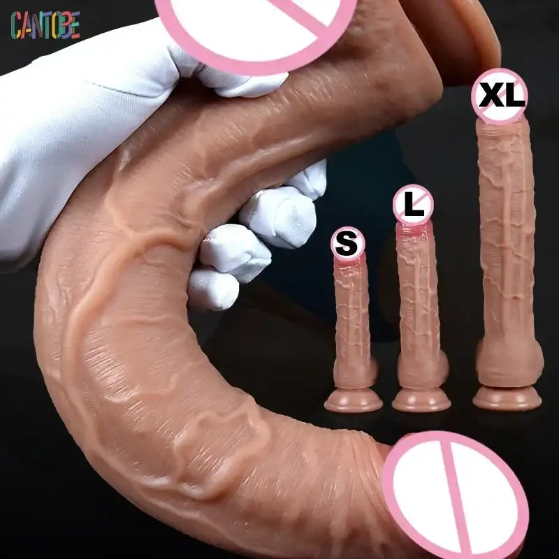 Realistic Dildo With Suction Cup Adult Sexy Toys - Realistic Dildo