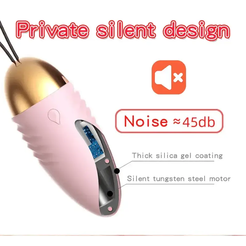 Silicone Vibrating Egg Wireless Remote Control Bullet Vibrators Vaginal Masturbation G Spot Stimulating Massager Women