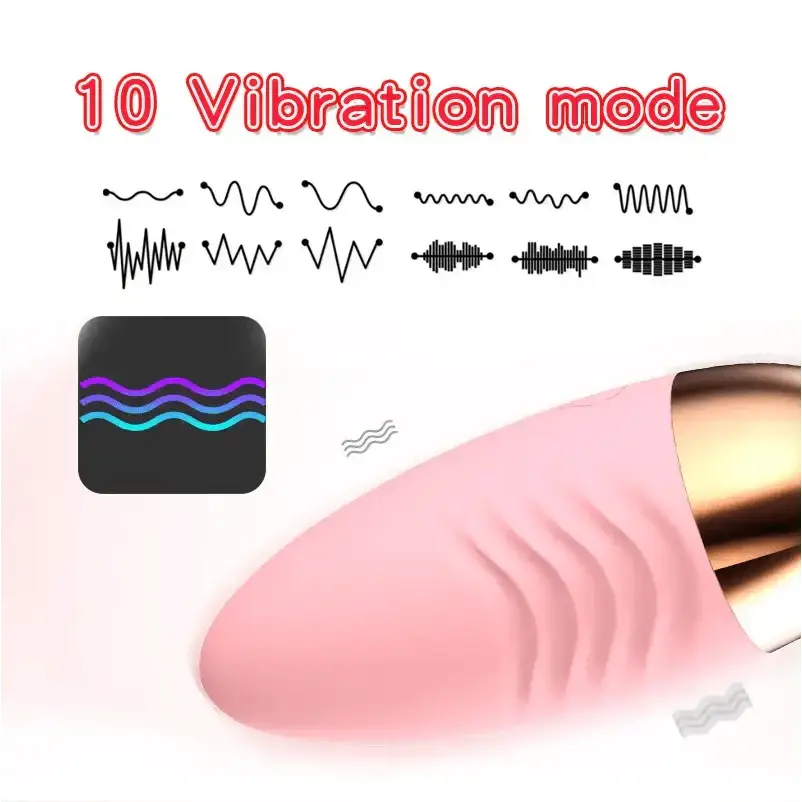 Silicone Vibrating Egg Wireless Remote Control Bullet Vibrators Vaginal Masturbation G Spot Stimulating Massager Women