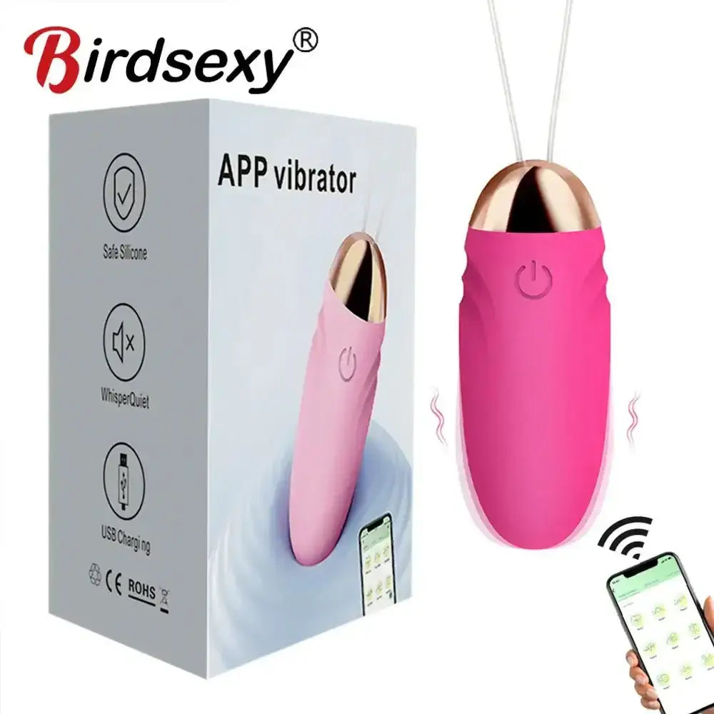 Wireless Bluetooth APP Dildo Vibrator for Women Clitoris Stimulator G Spot Massager Wear Vibrating Egg Sex Toys for Women Adults - The Lady's Haven