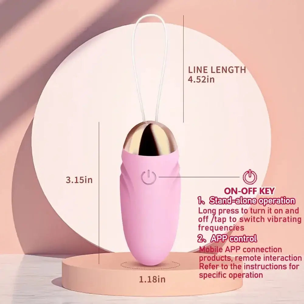Wireless Bluetooth APP Dildo Vibrator for Women Clitoris Stimulator G Spot Massager Wear Vibrating Egg Sex Toys for Women Adults - The Lady's Haven